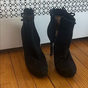 Chic Black Women's Ankle Booties by D’AMBRA